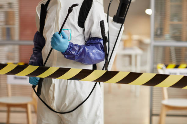 Professional Blood Cleanup technician working in Waynesville, NC